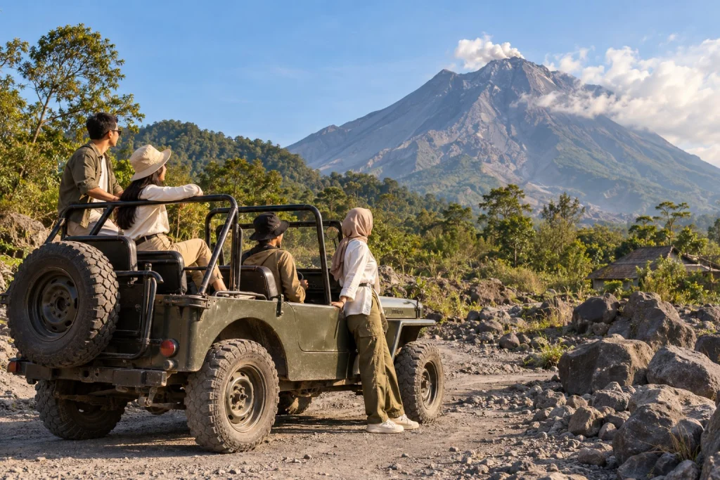 Baju Lava Tour Merapi yang Nyaman Dipakai