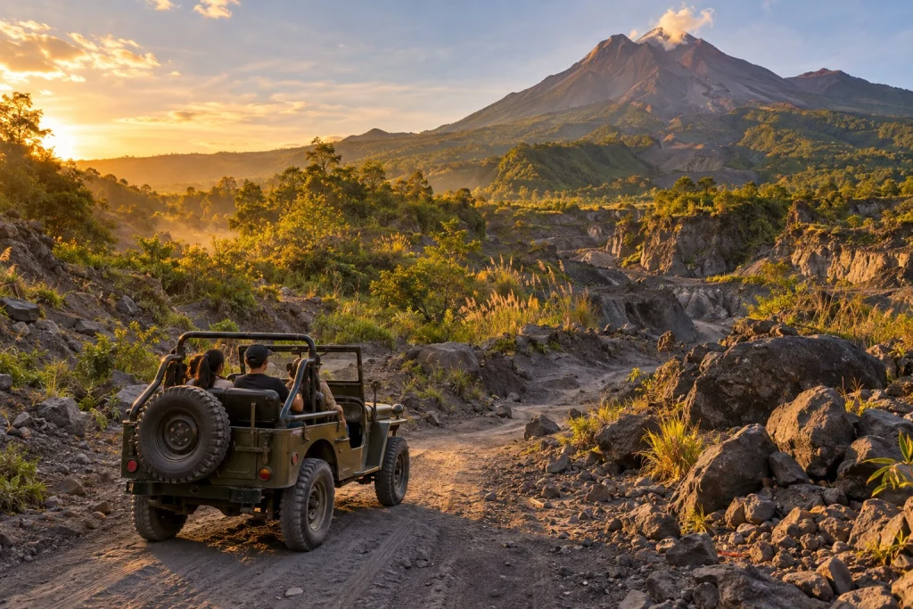 Lava Tour Merapi Sore Hari: Jadwal dan Tips